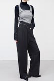Chopine Cutout Unbalanced Slacks