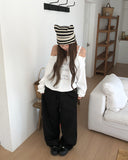 Vint Eyelet Strap Sweatshirt