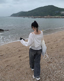 Rakku Crop Cardigan