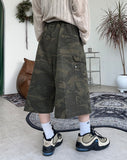 Perido Camo Bermuda Banding Pants