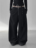 Cutout Belt Slacks