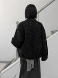 Dion Tie-Dye Leather Jumper