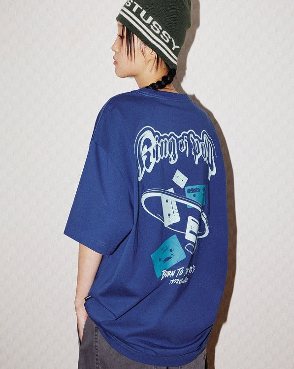 Tシャツ・カットソー 1993studio Vintage Cassette Tape T-Shirt_Magenta 1993studio(1993スタジオ) - ヴィンテージカセットテープTシャツ