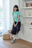 Pop Strawberry Crop Short Sleeve Tee