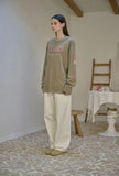 Square Bear Pigment Long Sleeve