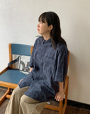 [unisex] Aito Check Over Short Sleeve Shirt