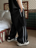 Nylon Trackline Cargo Pants