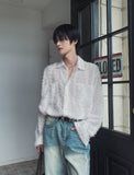 Ader Mohair Crop Shirt