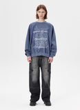 MULTI-LOGO PIGMENT SWEATSHIRT