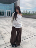 Ez Alpaca Boat Neck Cable Knit