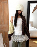 Nohi Rib Long Layered Lace Sleeveless