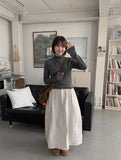 Nanato Color Span Polar Long Sleeve Tee