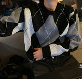 Mohair Argyle Knitwear