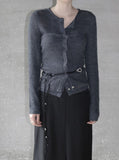 Lilt Snap Tube Top Cardigan Set