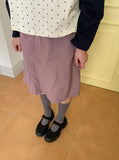 Chaori Nylon Banding Midi Skirt