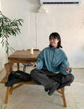 [unisex] Nekoda Two-Way String Color Wind Jumper