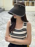 Hello Rattan Banding Sun Cap