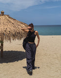 [U-BASIC] All-Day Parachute Nylon Pants