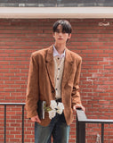 Bins Openwork Over Fit Cardigan