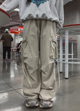 Earop Pigment Cargo Wide Pants