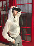 COMFY KNIT HOOD ZIP-UP