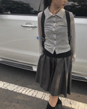 Iri midi flare skirt