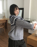 Renti Wool Angora Nordic Jacquard Knit