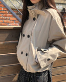 Ruben Double Trench Short Jacket