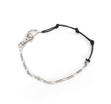 Ant leather layered bracelet