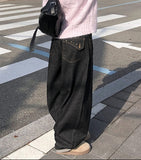 Jackson Studded Balloon Fit Raw Wide Pants