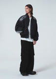 LAYER POCKET DENIM BOMBER