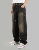 Levett Teen Washing Wide Jeans