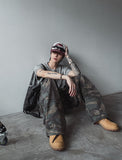 Croy Double Camo Big Cargo Pants