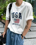 USA washing short sleeve