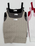 Cable Knit Bustier