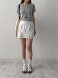 Sandy Basic Short Sleeve T-Shirt