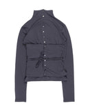 WRAP BUTTON CARDIGAN SET