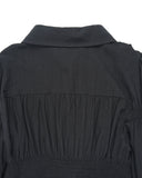 SMOKING SHIRRING BLOUSE