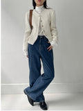 Cellion Wool Tweed Short Jacket