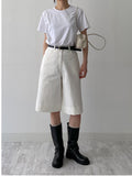 Chewing Tension Cotton Short Sleeve T-Shirt