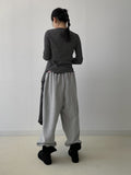 Color Brushed Jogger Training Pants