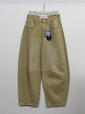138 Dyeing Balloon Wide Denim Pants