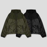 Glossy Color Matching Windbreaker