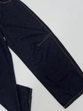 [unisex] 250 pin tuck wide denim pants