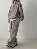[unisex] Numbering Pigment Overfit Hood T-shirt