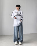 Flux Pintuck Wide Denim