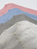 Spen Symbol Ribbed Crop Cardigan