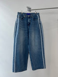 Track Line Wide Denim
