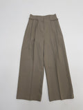 Newpopo Strap Wide Slacks