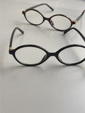 Nerd Round Horn-Rimmed Glasses